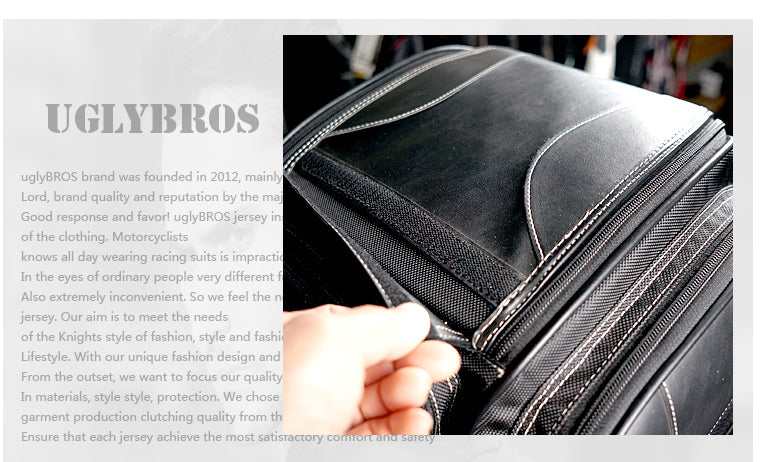 Motorcycle Retro Seat Bag