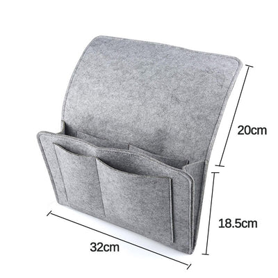 Felt Bedside Storage Organizer